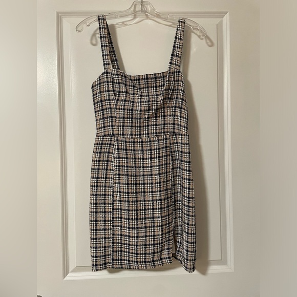 Abercrombie & Fitch Tweed Mini Dress Size Small - Picture 3 of 14